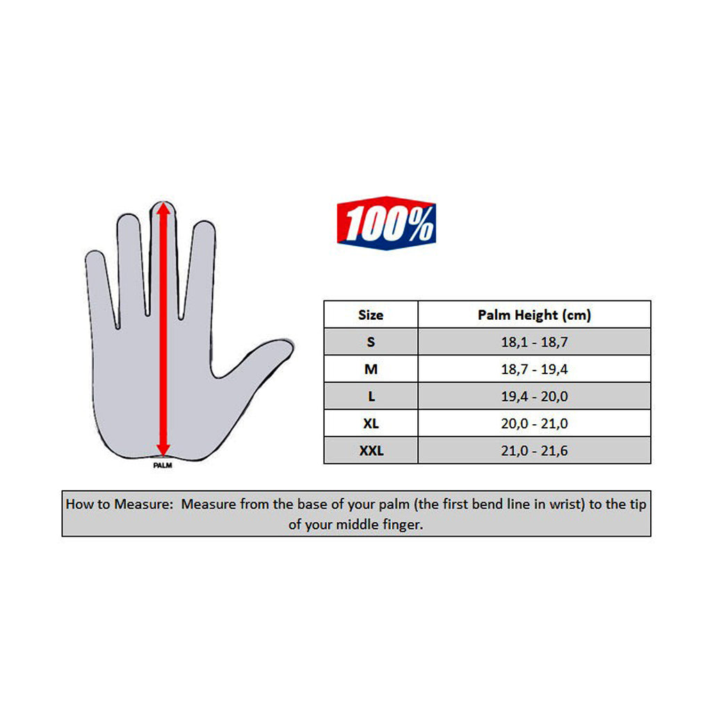 100% Motorcycle Full Finger Celium Motocross Gloves Blue Orange_3