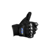 Ebiker Pair of Full Finger Protector Bike Rider's Gloves Black_2