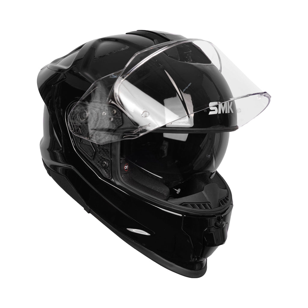 SMK Titan Solid GL 200 Full Face Motorcycle Helmet with Premium Fiber_2