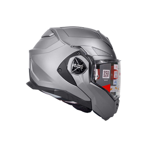LS2 FF901 ADVANT X SOLID MATT TITANIUM MODULAR HELMET-609258