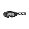 JUST1 Motorcycle Goggles Glasses Clear Black _1