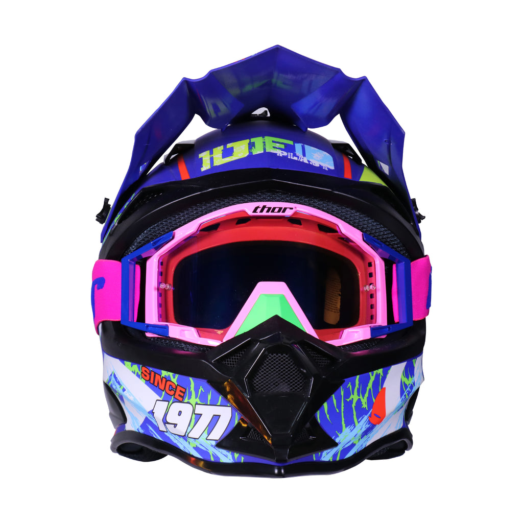 خوذات ثور موتوكروس للدراجات النارية نظارات MX Off Road Dirt Bike AK-708146-04