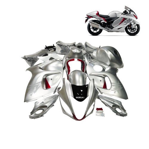 طقم هيكل و أغطية كاملة لدراجة هايبوسا  HAYABUSA 2008-2020، مجموعة كاملة من أجزاء هيكل الدراجة النارية البلاستيكية - 839453