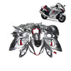 طقم غطاء كامل لهيكل الدراجة النارية هايبوسا  HAYABUSA 2008-2020مع حقن  ABS رقم 839475