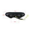 Yamaha MT-09 Motorcycle Tail Lamp Fit Accessories Brake Turn Signal Tail Light LED - 871328