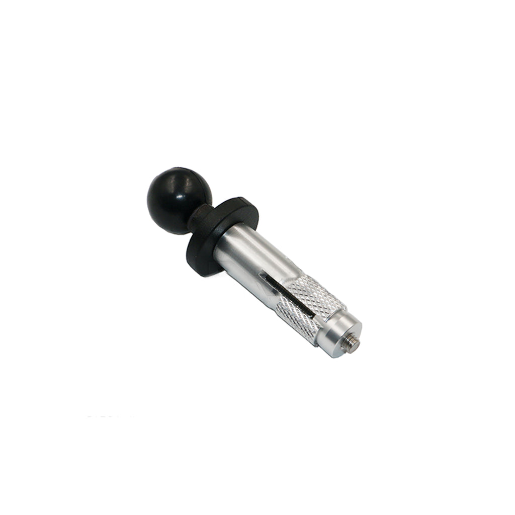 Motorcycle Stem/Fork Stem Mount Base with 1 Inch Ball, Mobile Holder Clamp - 874418