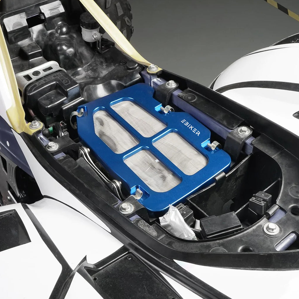 Airbox Lid Cover For Yamaha Raptor 700R 700 06-2021 - Black, Blue & Red_11