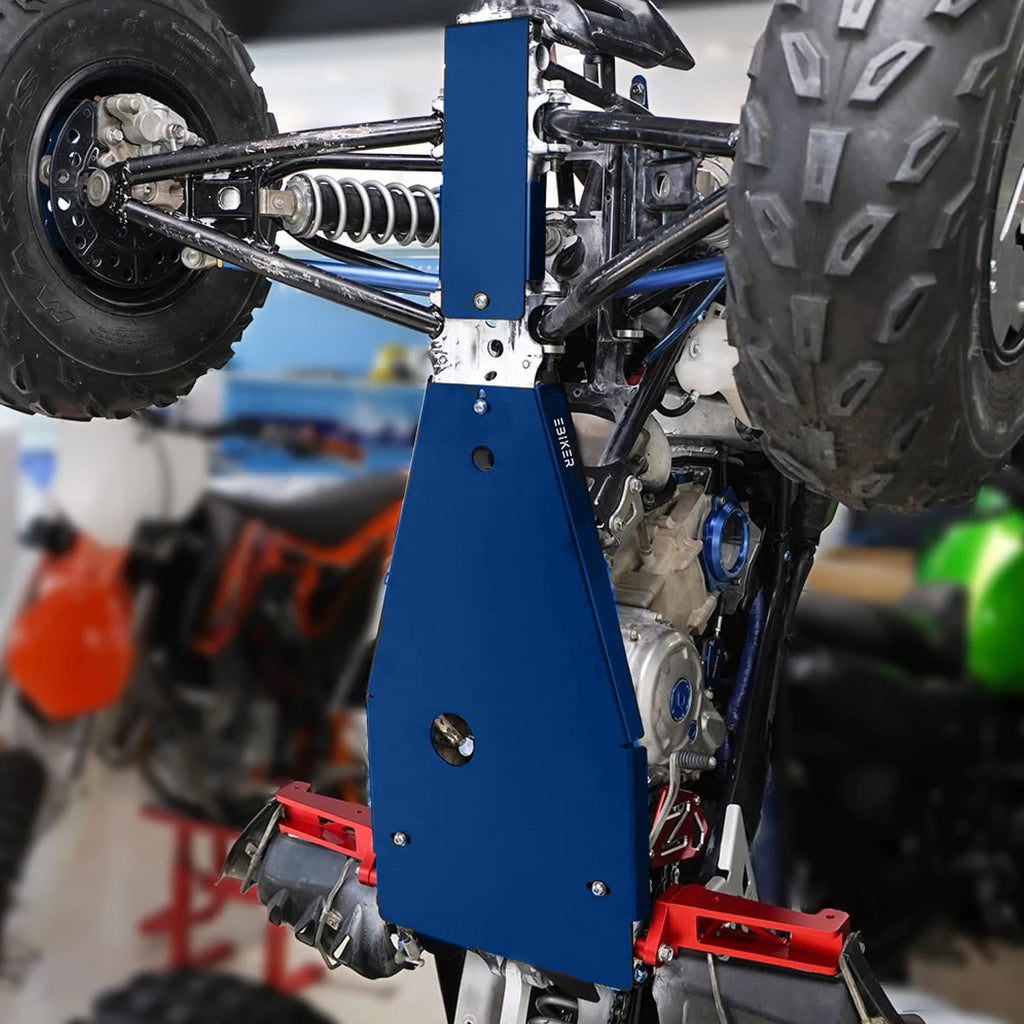 Skid Plate For Yamaha Raptor 700 2006-2011 2013-2020 700R, Blue - EB11240395_6