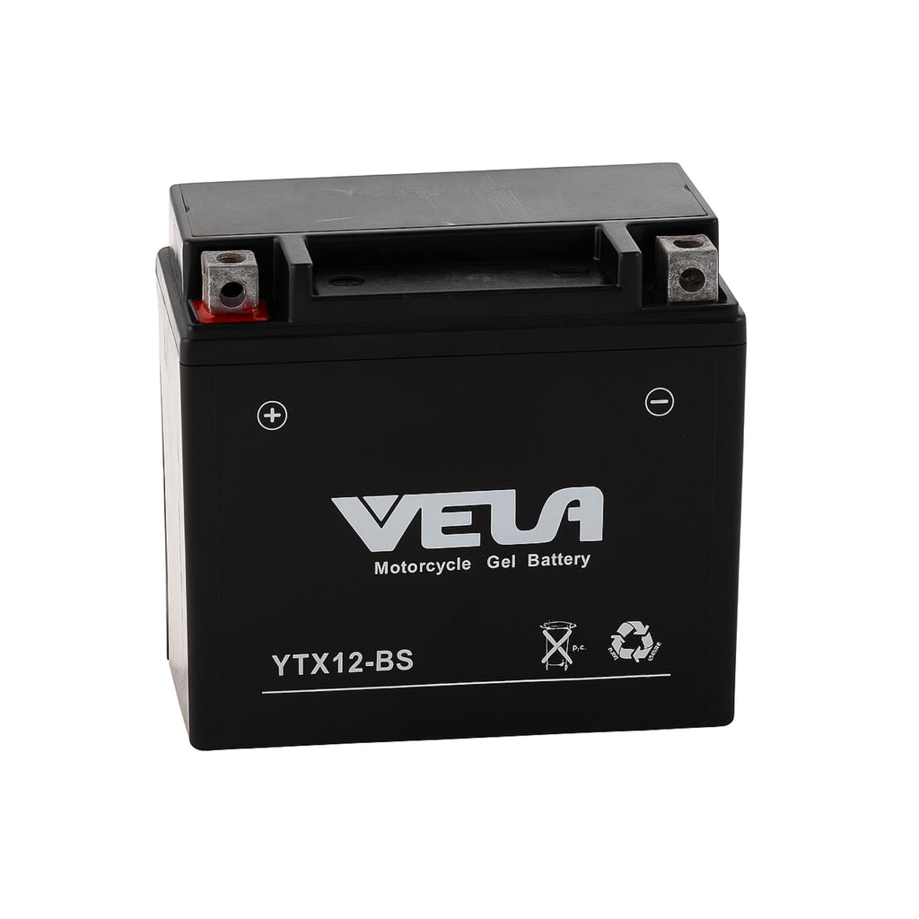 Vela YTX12-BS 12V 10Ah AGM Motorcycle Battery_2