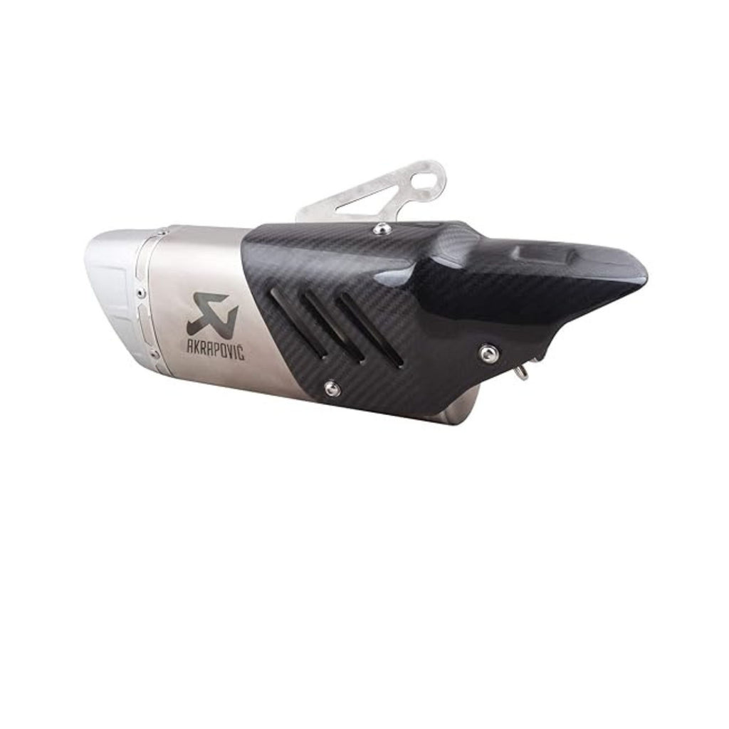 نظام اكزوز صوت من ألياف الكربون من Akrapovic مصنوع من الفولاذ المقاوم للصدأ - 875536