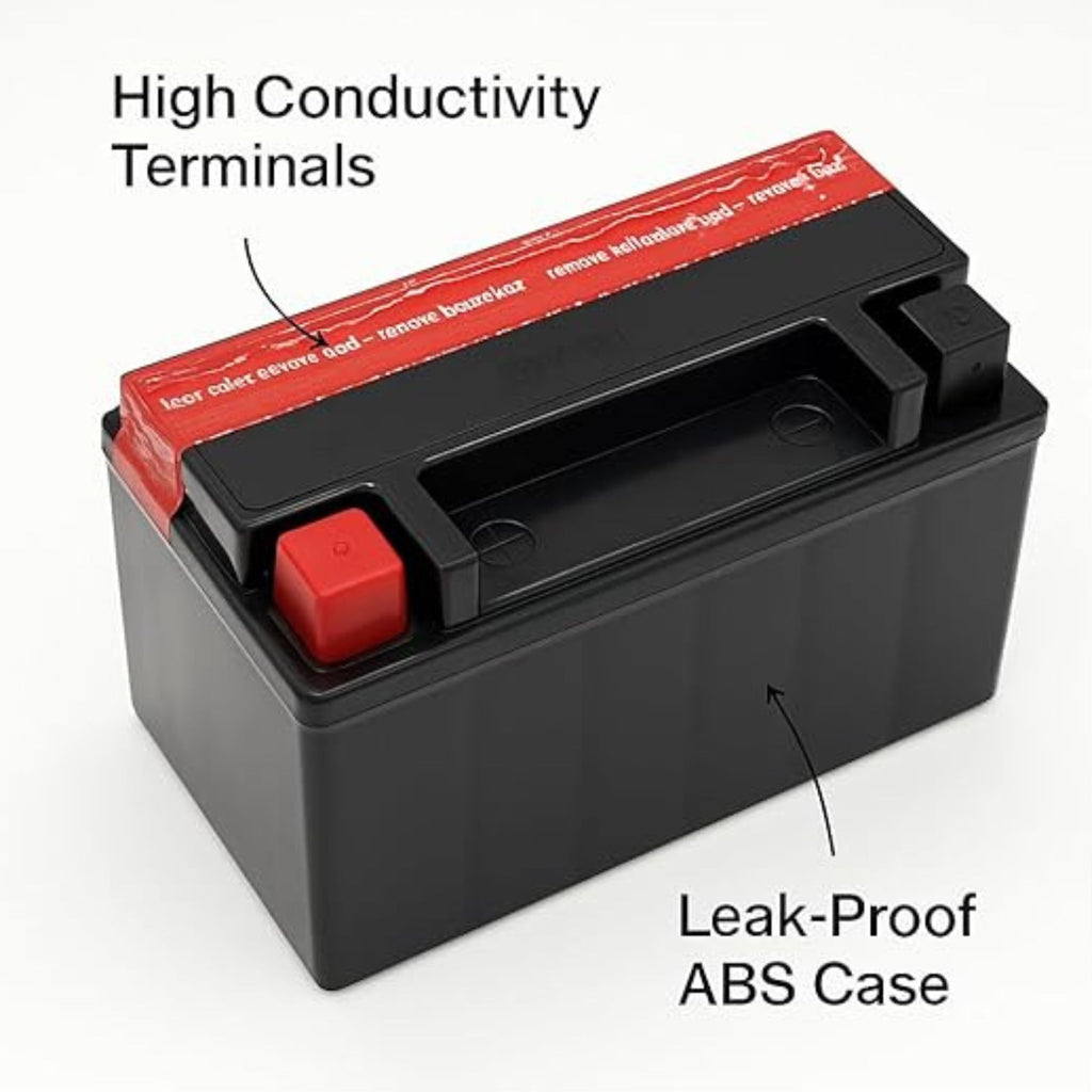 FUKUKAWA YTX7A-BS 12V 6Ah AGM Motorcycle Battery_2
