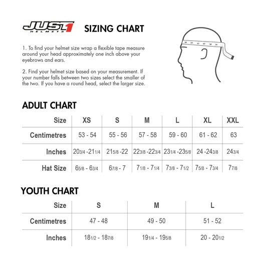 JUST1 J39 White Red-Gray Matte Motocross Safety Helmet 680014-5