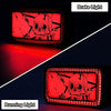 Skull Pattern LED Tail Light With DRL & Brake Light ATV Rear Light AK-804403