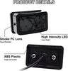 White Halo Smoker YFM ATV LED Tail Light_2