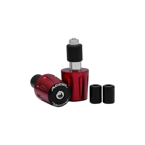 أغطية نهايات المقود للدراجات النارية BEC-14 (أحمر)