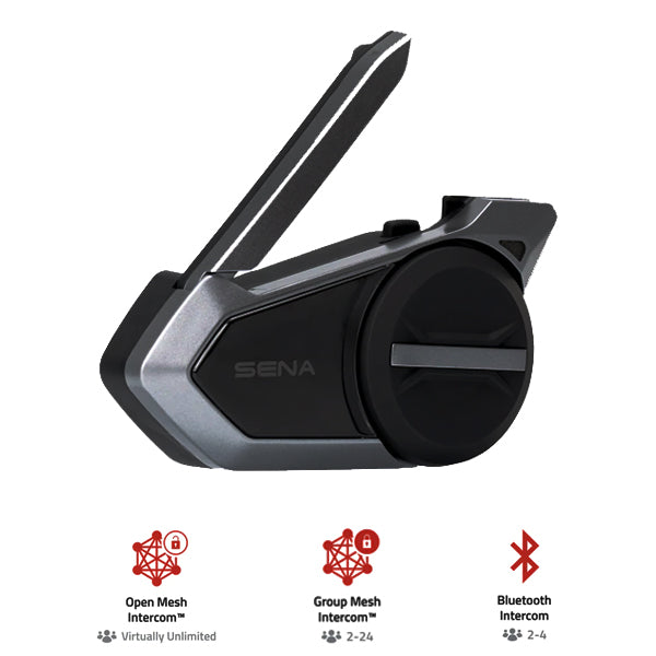 SENA 50S Motorcycle Bluetooth Communication System with Mesh Intercom Dual Pack_2