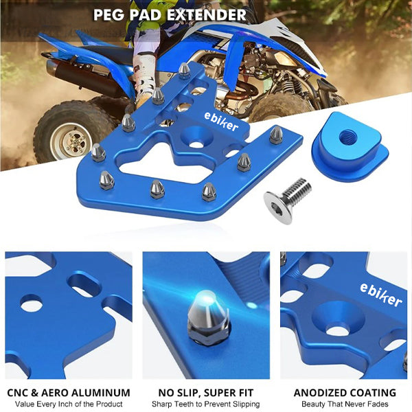 Enlarge Rear Brake Pedal Lever Extension Extender_3