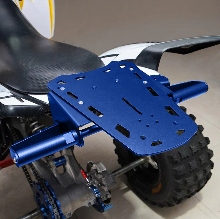 Rear Luggage Rack Grab Bar Carrier Mounted for Yamaha Raptor 700R, Blue - EB11240417