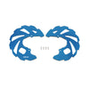 Front Brake Rotor Disc Cover Protector for Raptor 700/ YFZ450 Blue_1