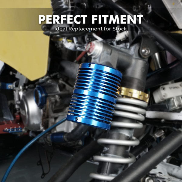 Front Shock Cooler For Yamaha Raptor 700R Blue_2