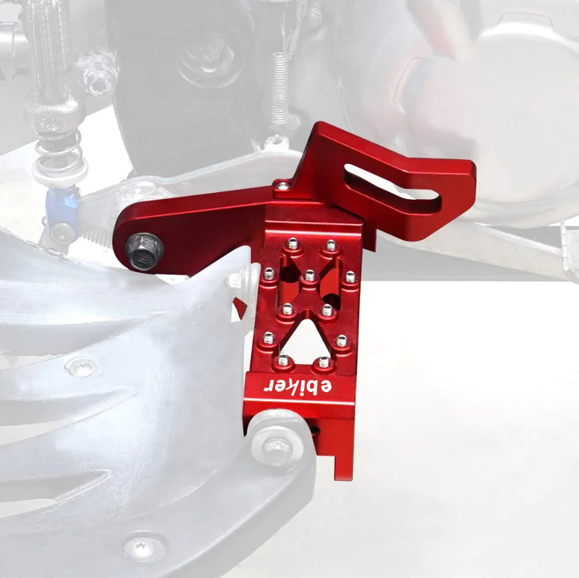 دواسات القدمين لدراجة ياماها رابتور Raptor 700 باللون الأحمر - EB11240455