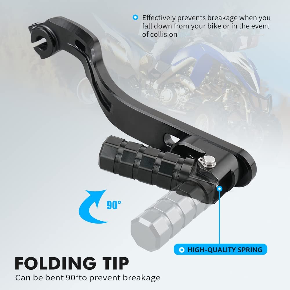 Shifter Shift Level Pedal Compatible with Yamaha Raptor 700 Black - EB11240457