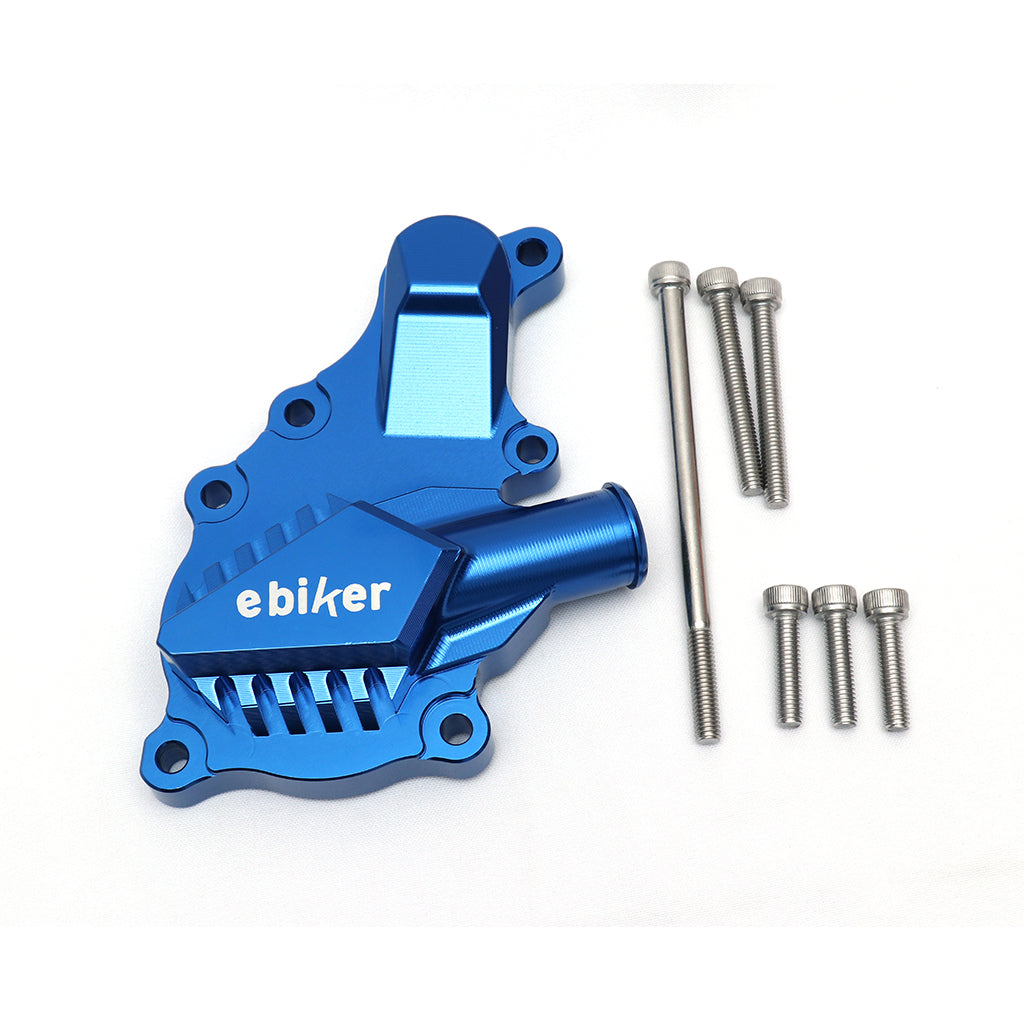 ATV Water Pump Cover For Yamaha Raptor 700 - Blue, Red & Black_1