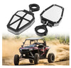 Pair of Black Framed Heavy Duty Aluminum Alloy UTV rearview Side mirror 846046