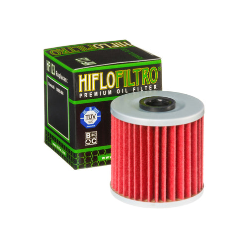 HifloFiltro HF123 Motorcycle Oil Filter for Kawasaki 16099-004_1