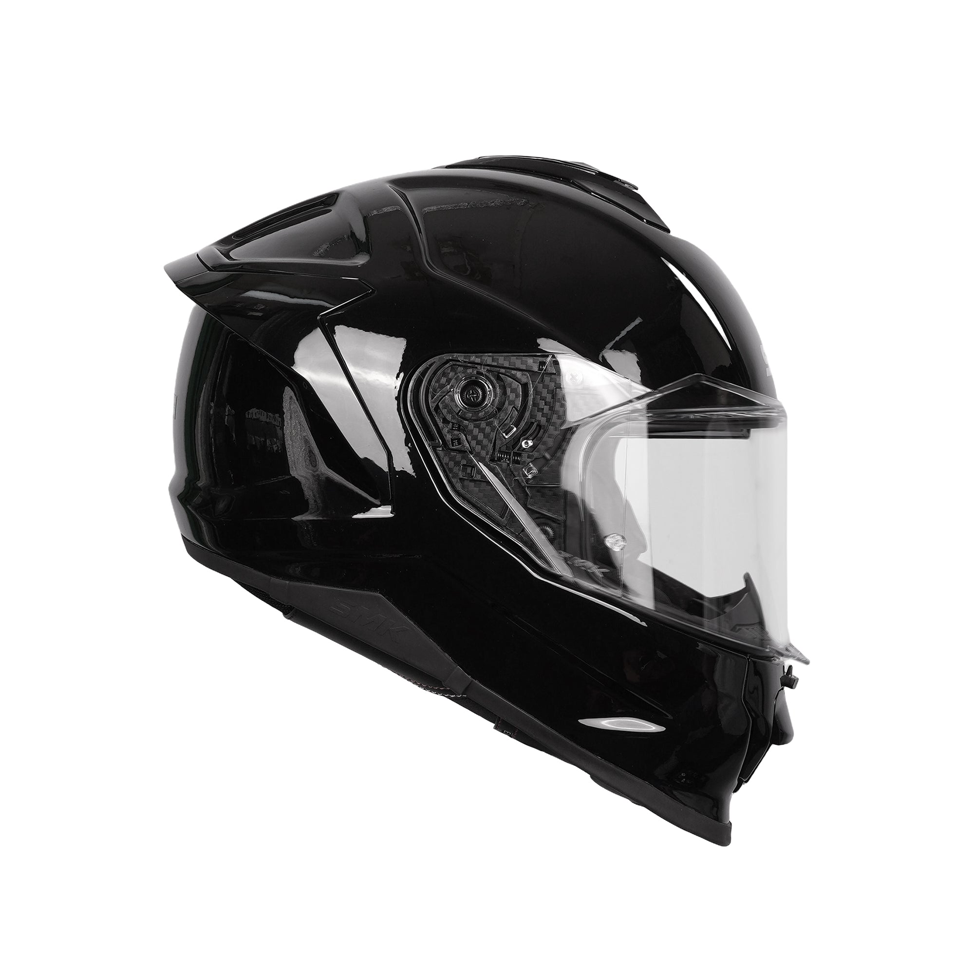 SMK Titan Solid GL 200 Full Face Motorcycle Helmet with Premium Fiber_1