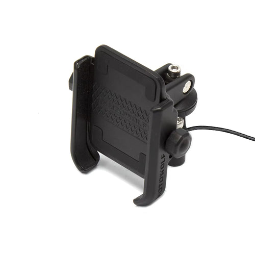 MOTOWOLF Universal Motorcycle Phone Mount with USB Charging & 360° Rotation_1
