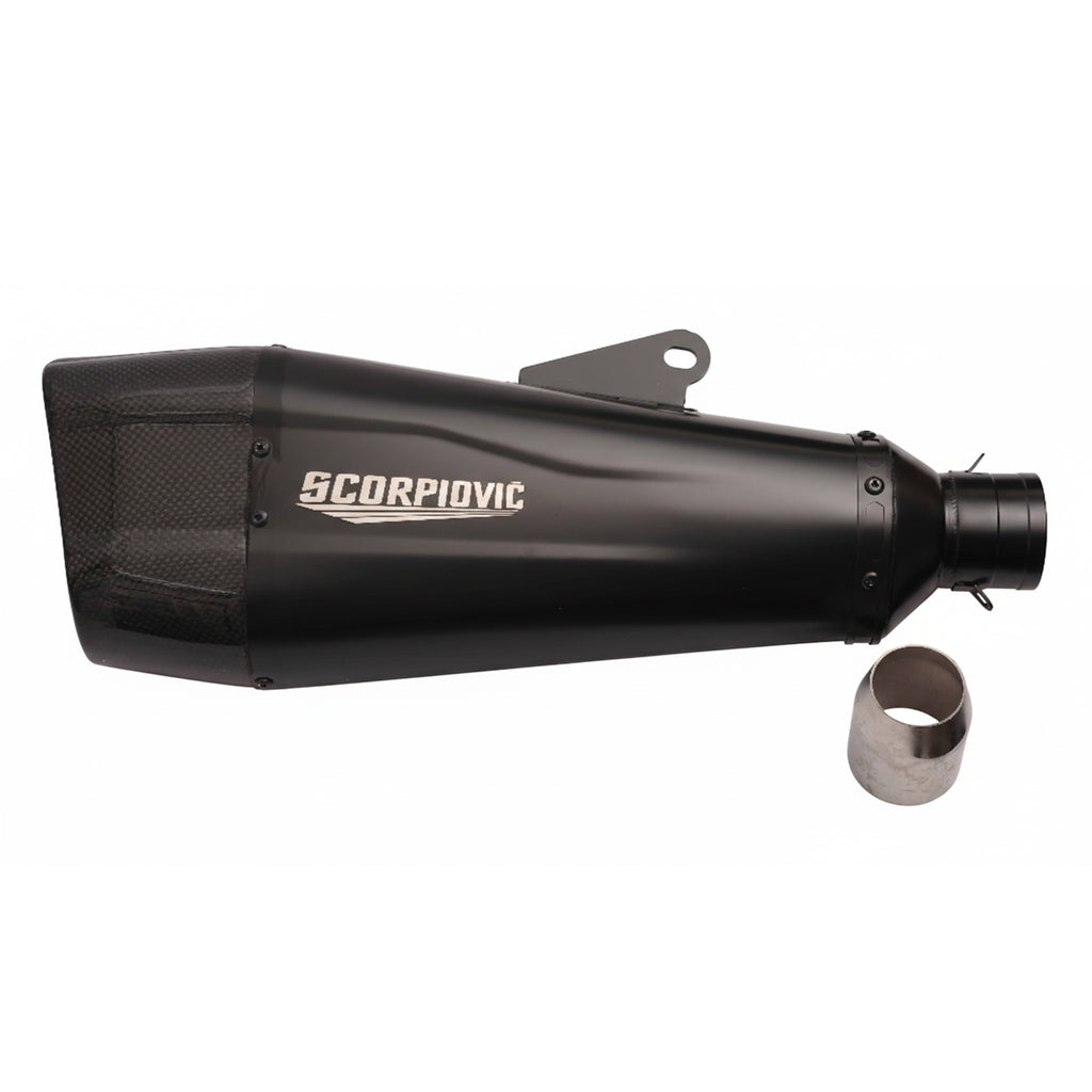 Scorpiovic Black Carbon A101 Performance Motorcycle Exhaust_1