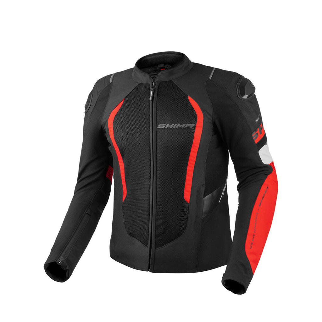 SHIMA Pro 2.0 SUPERMESH™ Ventilated CE-Level 2 Riding Jacket Men’s Red_1