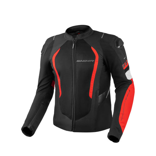 SHIMA Pro 2.0 SUPERMESH™ Ventilated CE-Level 2 Riding Jacket Men’s Red_1