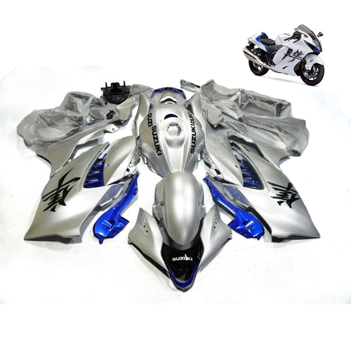 Hayabusa Gen-3 2020-2024 Metallic Bodycover Kit Mystic Silver/Blue - 839489