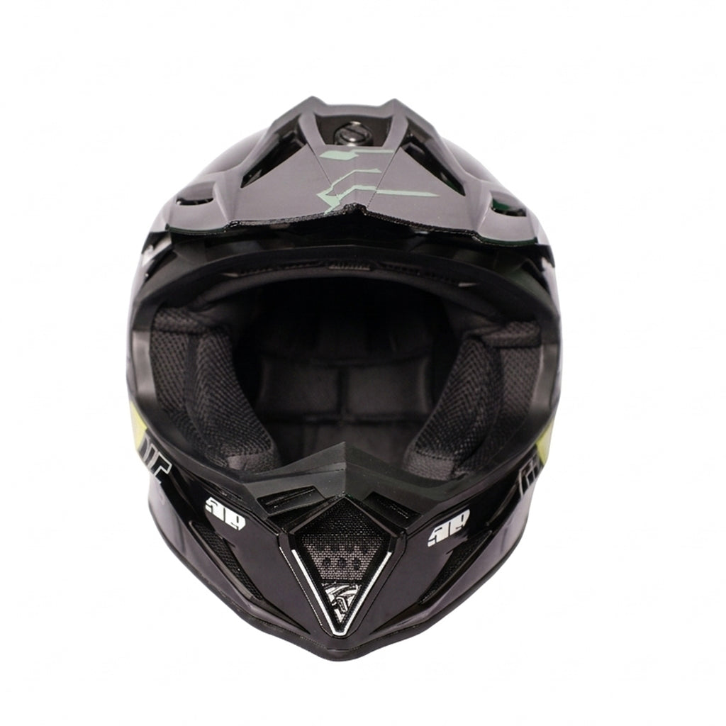 509 Kids/Youth Motocross Dirt Bike Full Face Helmet DOT/ECE Safety Black Grey - 836611