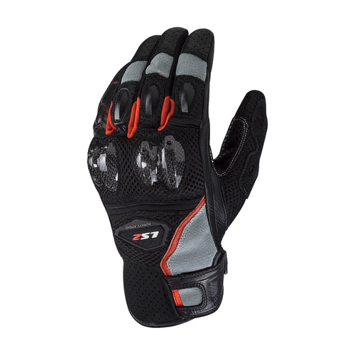 Motorcycle Leather Carbon Knuckle, Touchscreen, Reinforced Palm Gloves_1