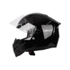 JUST1 J-GPR H128 Solid Glossy Black Full Face Carbon Racing Helmet_2
