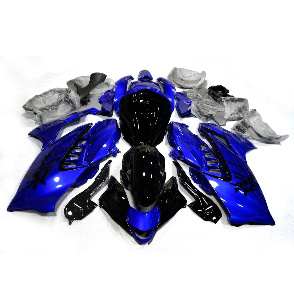 Hayabusa Gen3 Painted Bodycover Kit Blue & Black OEM Fit