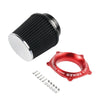 High Flow ATV Air Filter Intake with Holder Adapter_2