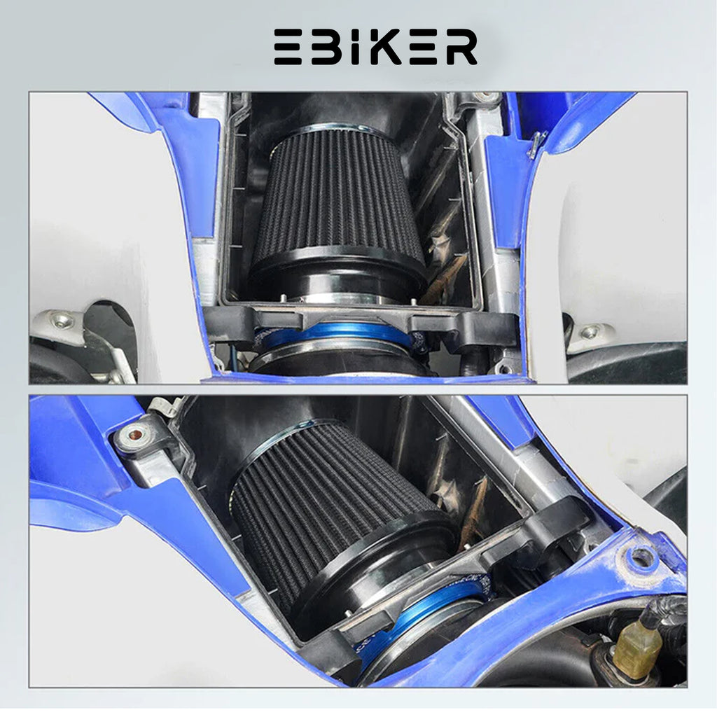 High Flow ATV Air Filter Intake with Holder Adapter_17