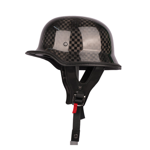 LV COOL Lightweight German Carbon Fiber Novelty Skull Cap Helmet_1