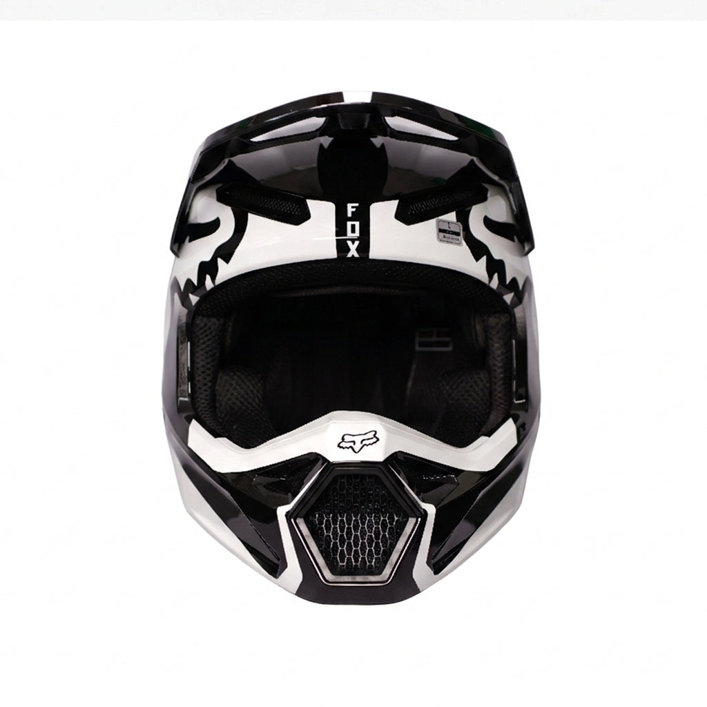 FOX Racing V1 Supreme Motocross Off Road Dirt Bike Motorcycle Helmet_3