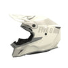 Motocross Kids Helmet FIVE 0 NINE DOT Approved Full Face Safety Gear White & Grey - 836610
