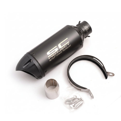 SC Project M88 Black Premium Performance Motorcycle Exhaust System_1