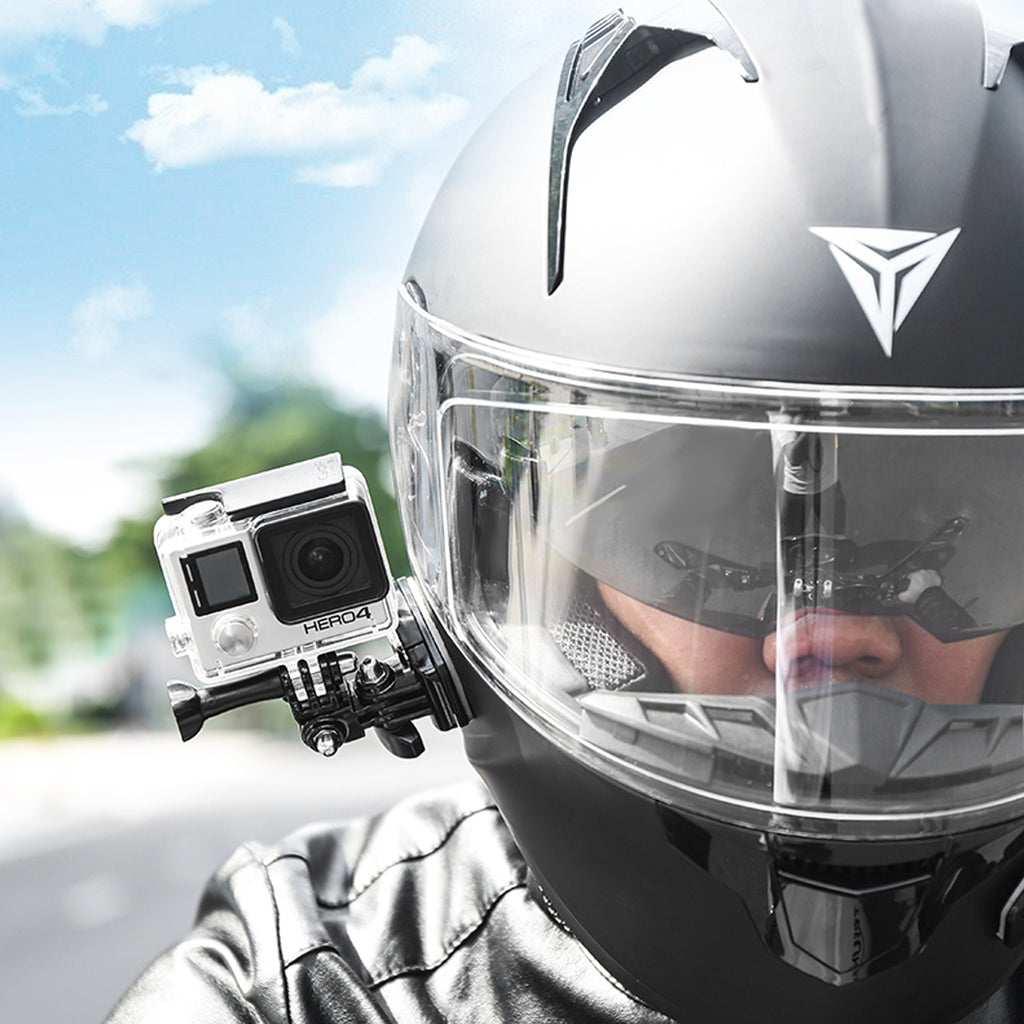 Motorcycle Universal Helmet Camera Mount Holder_2