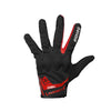RS Gloves RS08 Black/Red Lightweight Motorcycle Riding Gloves_1