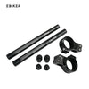 ATV Clip On Handlebar 7° 50mm CNC Aluminum Racing Handlebar Clamp Kit_2