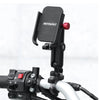 MOTOWOLF Universal Motorcycle 360° Rotating Handlebar Phone Mount Holder_3