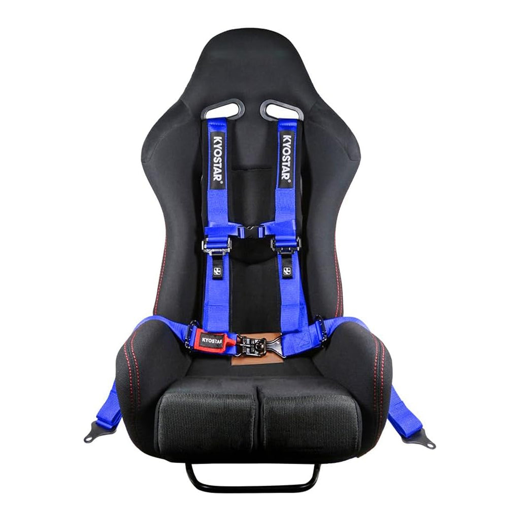 KYOSTAR 4-Point Racing Seat Belt 2″ Universal Motorcycle Safety - 05166